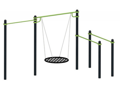 Турник, брусья, качели «гнездо» TORUDA 113