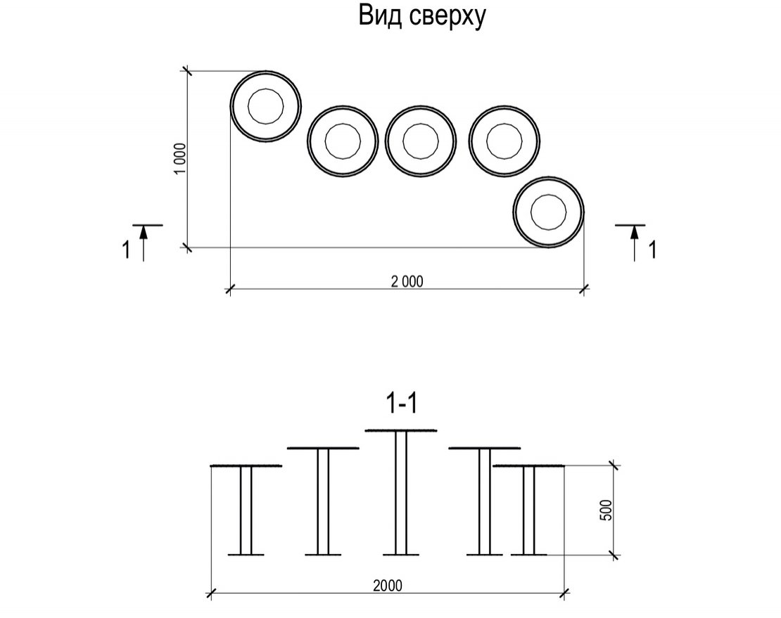 Элемент для дрессировки собак Пеньки - вид 2