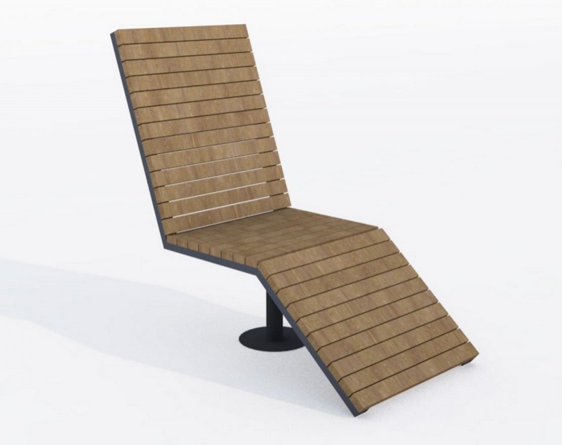 Шезлонг 4 - вид 4