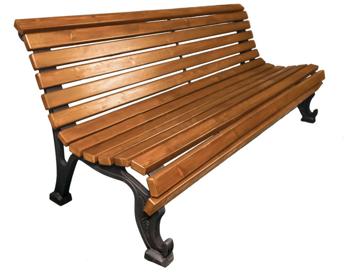 Скамейка Краснодар, Лиственница - вид 5